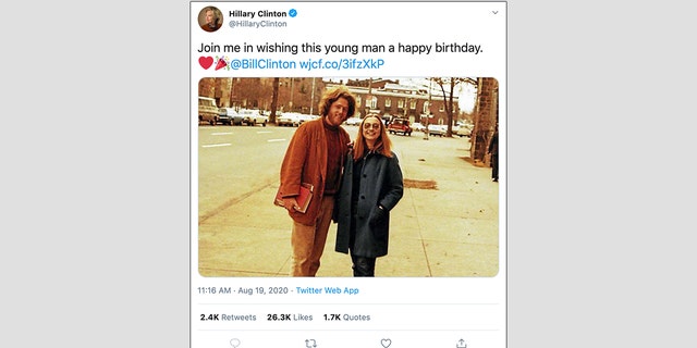 Hillary Clinton Mocked For Restricting Replies To Tweet Celebrating Bills Birthday Fox News 8422