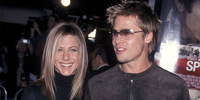 Jennifer Aniston and Brad Pitt were married for nearly five years until their split in 2005. (Photo by Ron Galella, Ltd./Ron Galella Collection via Getty Images)