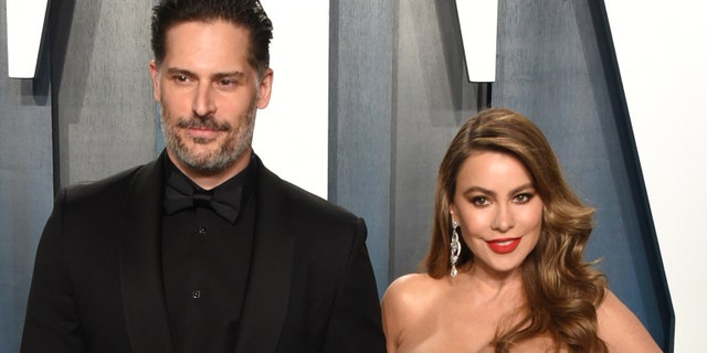 Joe Manganiello (L) and Sofia Vergara will celebrate their five-year wedding anniversary on Nov. 21.