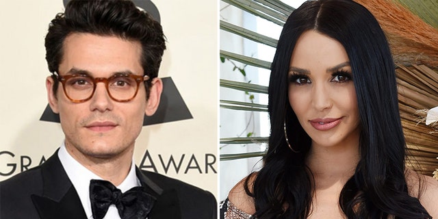 John Mayer and Scheana Shay.