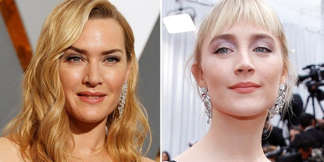 Kate Winslet (left) and Saoirse Ronan star in 'Ammonite' as paleontologists who fall in love in 1840s England.