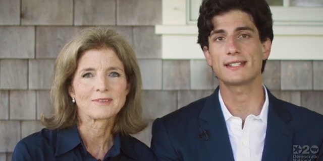 Caroline Kennedy, left, and her son, Jack Schlossberg.