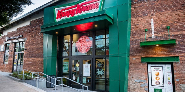 The new “doughnut vending machine” will dispense three-packs of the chain’s signature doughnuts 24 hours per day, while supplies last.