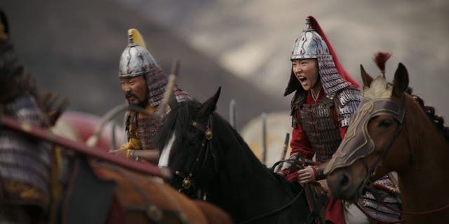 Yifei Liu as Mulan is the Disney remake.
