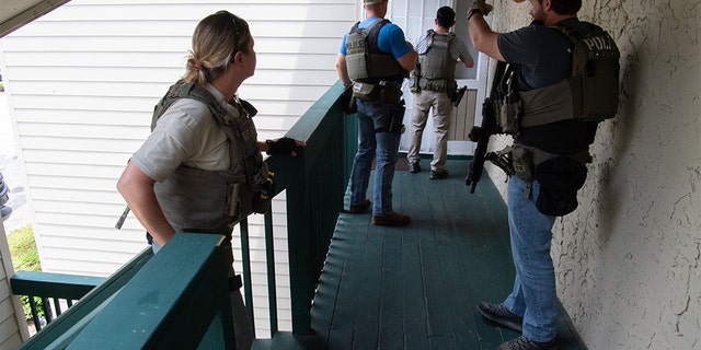 Operation Not Forgotten resulted in the rescue of 26 children, the safe location of 13 children and the arrest of nine people. (Photo by: Shane T. McCoy / US Marshals)