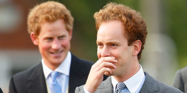 Prince Harry (left) has been friends with Tom Inskip (right) since their days at Eton College.