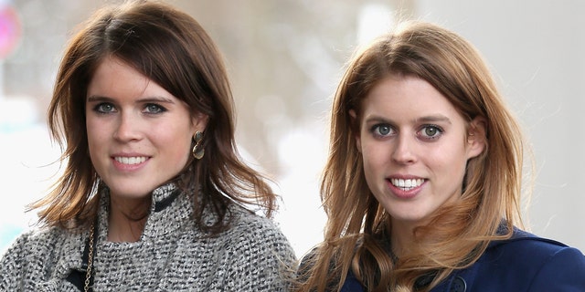 Princess Beatrice (R) and Princess Eugenie are the daughters of Prince Andrew and Sarah Ferguson.