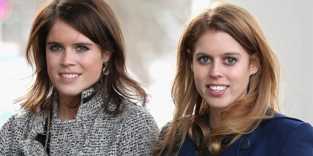 Princess Beatrice (R) and Princess Eugenie are the daughters of Prince Andrew and Sarah Ferguson.