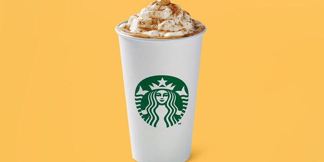 Starbucks Pumpkin Spice Latte is out Tuesday in stores. (Starbucks)
