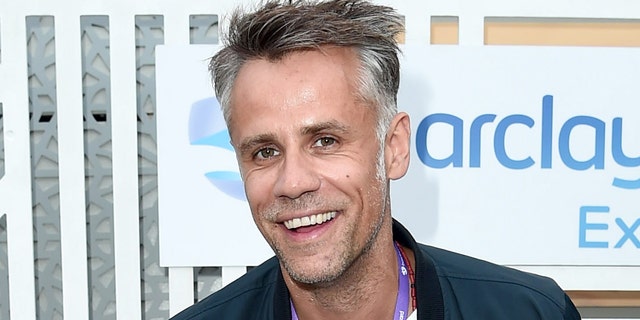 Richard Bacon revealed he and three passengers are OK after his Land Rover went up in flames in Los Angeles on Tuesday.