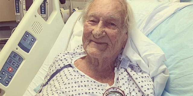 Navy Veteran Rudy Armstrong, 86, suffered a stroke in his North Carolina home. (CarolinaEast Heath System)