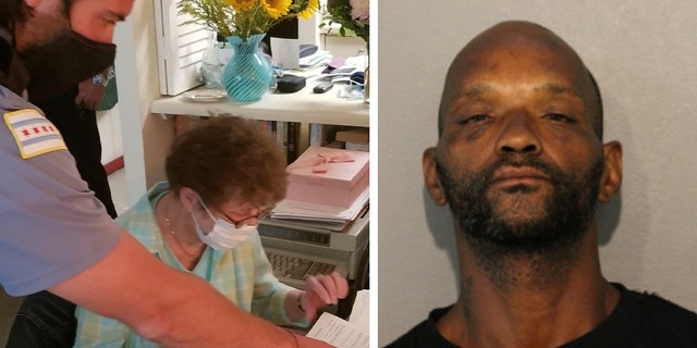 Chicago police said the 85-year-old woman signed complaints in the case. Mugshot for Tony Davis, 45.