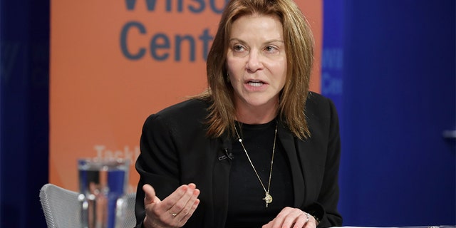 Then-Google Vice President of Public Policy Susan Molinari participates in a discussion on Zika at the Woodrow Wilson Center May 24, 2016 in Washington, D.C. (Photo by Chip Somodevilla/Getty Images)