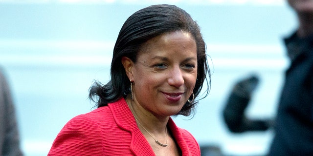 In this April 29, 2016, file photo, then-national security adviser Susan Rice is on the South Lawn of the White House in Washington. (AP Photo/Carolyn Kaster, File)