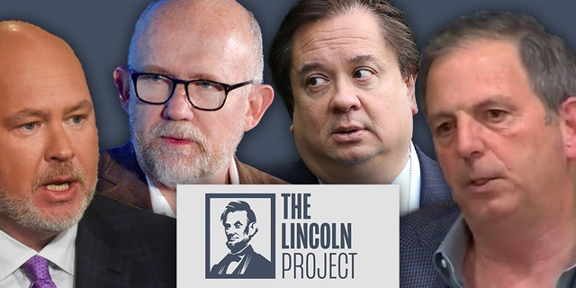 Lincoln Project co-founders Steve Schmidt, Rick Wilson, George Conway and John Weaver. 