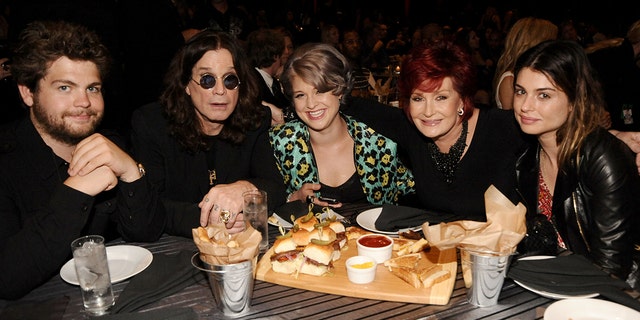 Jack Osbourne, Ozzy Osbourne, Kelly Osbourne, Sharon Osbourne and Aimee Osbourne attend Spike TV's 4th Annual "Guys Choice Awards" 