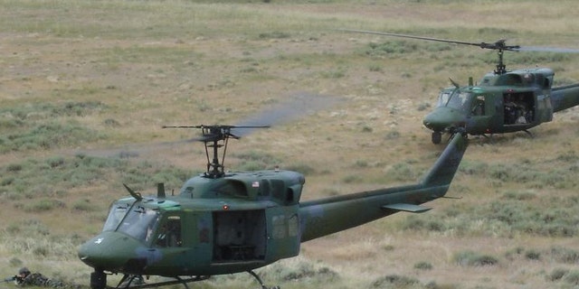 Air Force Helicopter Struck By Bullet Makes Emergency Landing In