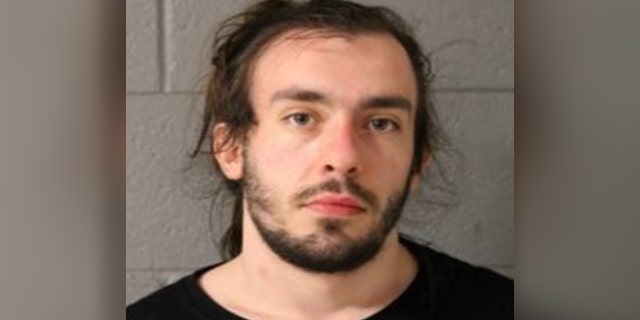 Vincent J. Sessler, 25, has been charged with disorderly conduct, reckless conduct, and battery to a peace officer. (Illinois State Police)