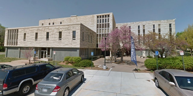 The statues were located outside Washburn's law school.