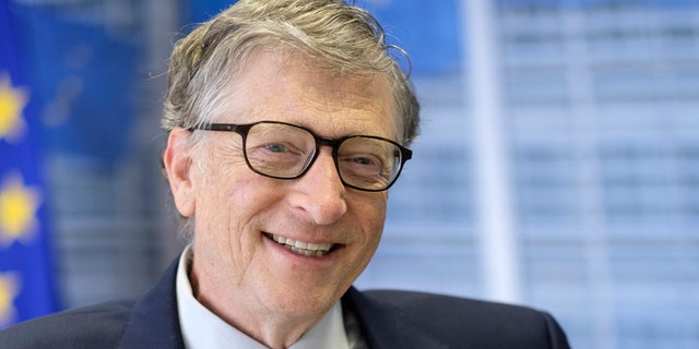 Co-Founder of Microsoft Bill Gates answered questions during an interview on at the EU Commission Headquarters in Brussels, Belgium in 2018. Gates said on 