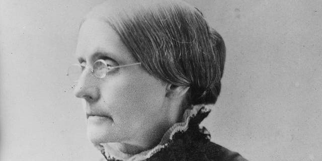 Susan B. Anthony (1820-1906), a prominent suffragist, advocated the right of women to be heard at the ballot box.