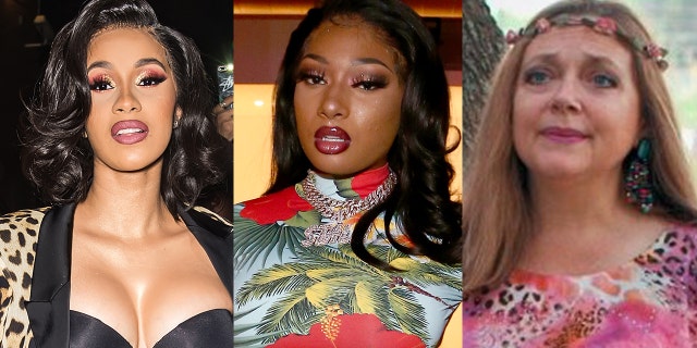 animals Cardi B and Megan Thee Stallion were called out by 'Tiger King' star Carole Baskin over their new 'WAP' music video.