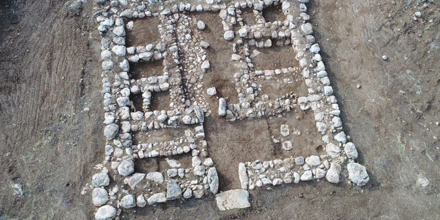 The Biblical-era fortress.