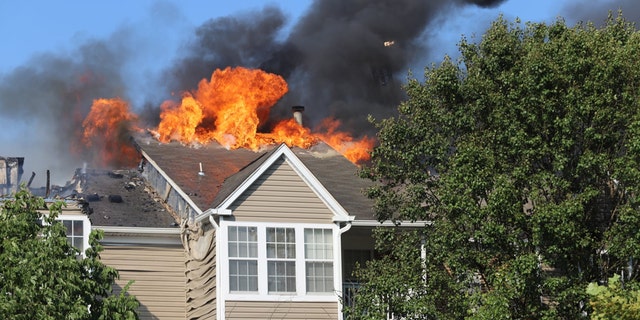 All residents had been evacuated prior to the first responders’ arrival, the department said