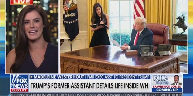 Madeleine Westerhout, former secretary of state for President Trump and author of the new book