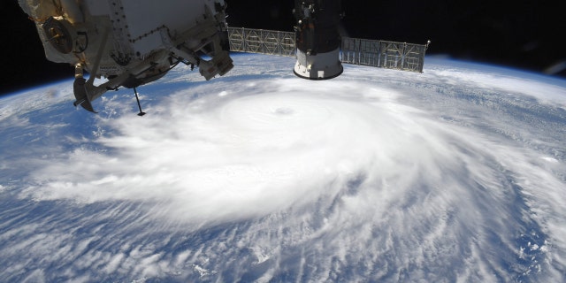 NASA astronaut Chris Cassidy photographed Hurricane Laura from the International Space Station.