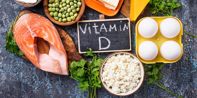 Healthy foods containing vitamin D 