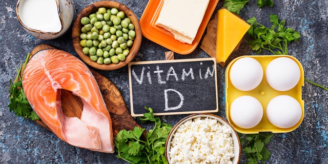 Healthy foods containing vitamin D