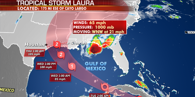 Tropical Storms Marco Laura Put Us Coastlines On Alert Fox News