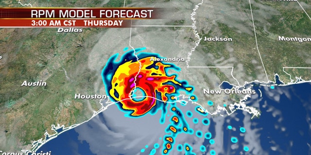 Hurricane Laura is forecast to make landfall overnight along the Gulf Coast.