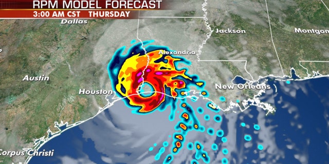 Hurricane Laura is forecast to make landfall overnight along the Gulf Coast.