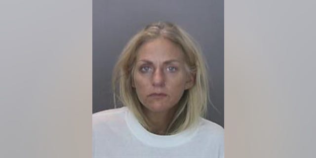 Courtney Fritz Pandolfi, 40, faces murder and other charges in connection with a fatal DUI crash Tuesday in Anaheim, Calif., authorities say. (Anaheim Police Department)