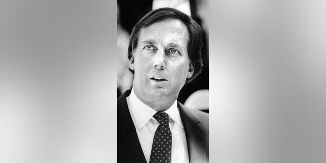 Atlantic City, N.J.: Robert Trump, brother of developer Donald Trump, attends a topping-off ceremony for the new transportation facility at the Trump Plaza Hotel and Casino in Atlantic City on March 19, 1987. (Photo by John Paraskevas/Newsday RM via Getty Images)