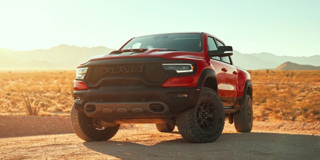 The TRX is so wide it requires amber marker lights.