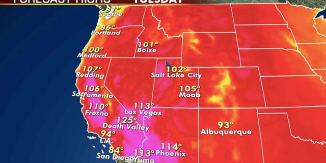 Record Breaking Heat Bakes West Raises Wildfire Danger As Nearly 42 6540