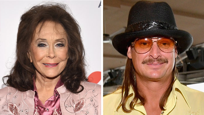 Kid Rock 49 Loretta Lynn Get Married During Her Son S Vow Renewal Sorry Girls He S Taken Now Fox News