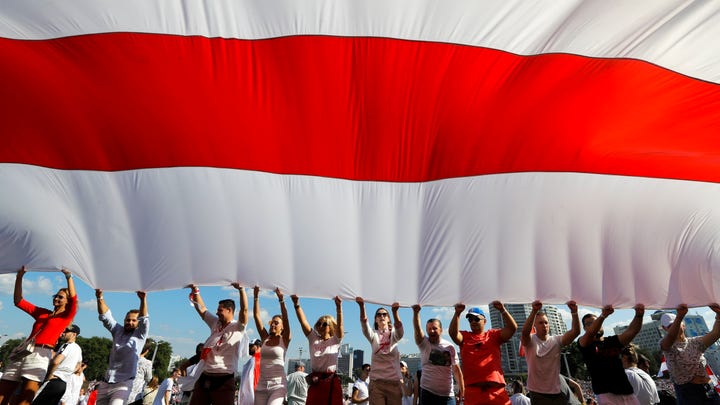 Protests in Belarus over presidential election results