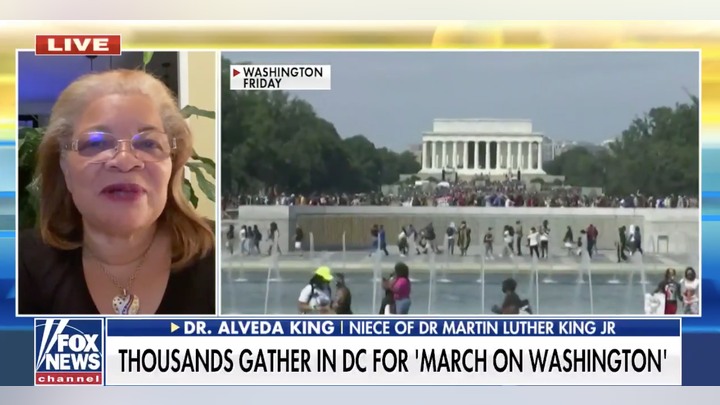 Thousands gather in DC for 'March on Washington'
