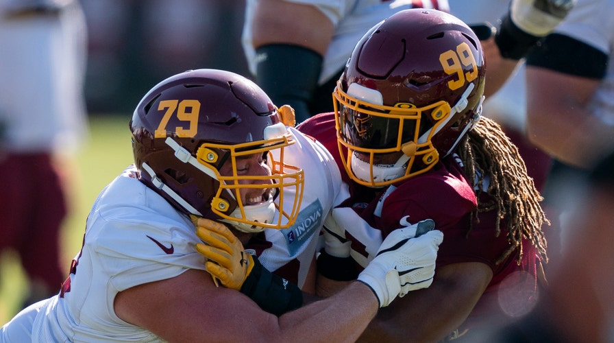 Washington Football Team gets hitting at 'fresh start' camp