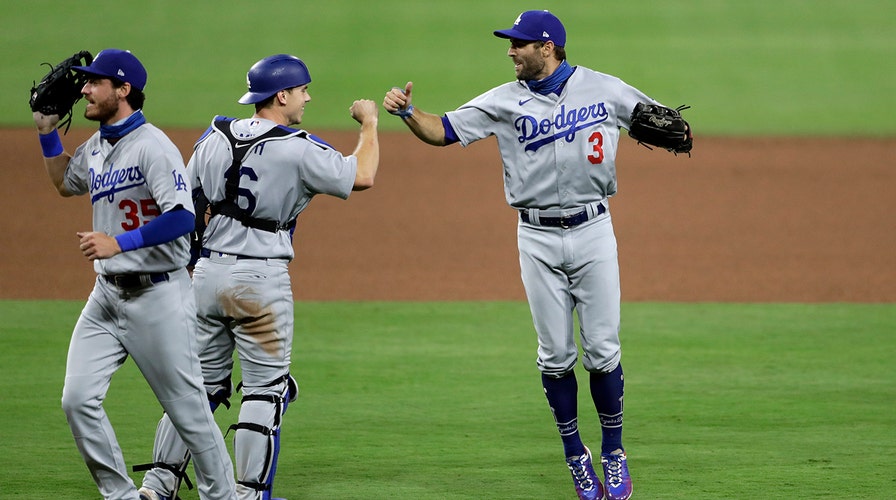 Dodgers 3, Giants 2: Chris Taylor starts a clutch double play and