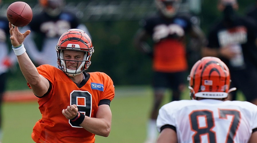 Bengals rookie QB Joe Burrow scores first NFL touchdown vs