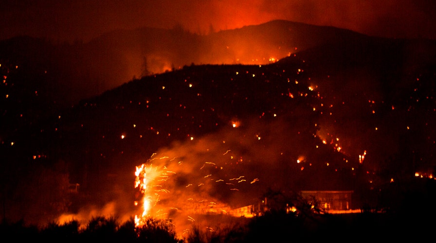 Lake Fire forces evacuations, road closures near Los Angeles