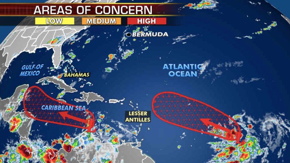 Hurricane Center Says 'high' Chance For 2 Systems To Develop In ...