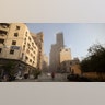 Aftermath of a massive explosion is seen in in Beirut, Lebanon Tuesday.?