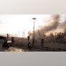 Witnesses saw many people injured by flying glass and debris in the aftermath of a Tuesday explosion.