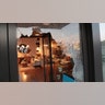 A broken storefront window is seen after parts of the city had widespread looting and vandalism, on Aug. 10, 2020 in Chicago, Ill.
